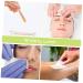 Beavorty Wax Paper Strips - 200 STK for Hair Removal | Wooden Spatula Wax Sticks & Stencils - Perfect for Face & Body Waxing - Buy Online on GoSupps.com