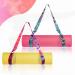 Buy 2-Piece Yoga Mat Set with Adjustable Carrying Strap | Cotton Yoga Belt for Pilates Stretching & Fitness - International Shipping Available - Buy Online on GoSupps.com