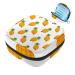 Menstruation pad bag with zipper women's napkin bag tampons collection bags for women and girls (pineapple pattern summer fruit) Color 5