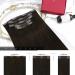 Moresoo 10 Inch Brown Clip in Human Hair Extensions - Double Weft, Real Hair, 5 Pieces/70g #2 - Buy Online on GoSupps.com