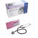 Romed Aneroid Blood Pressure Monitor + Stethoscope (Blood Pressure Monitor + Dual Head Stethoscope Black)