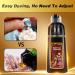 FONDIIA Herbal Brown Hair Color Shampoo 500ML - 3-In-1 Instant Hair Dye for Natural Gray & Dark Brown Coloring - 15-Min Refreshing Hair Color - Buy Online on GoSupps.com