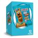 Kellogg's SCOOBY-DOO! Baked Graham Cracker Snacks, Made with Whole Grains, Kids Lunch Snacks, Cinnamon, 12oz Box (12 Pouches)