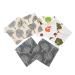 Cabilock 6 pieces for bag bag menstruation with keeper travel pads tree house storage collect briefs container portable pattern outdoor fresh bags beautiful little as shown 13x13cm