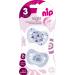 nip luminous pacifier Night Girl silicone 16 - 32 months