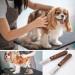 Dog Stripping Knife for Grooming - Professional Right-Handed Tool with Wooden Handle for Border Terrier - Buy Online on GoSupps.com