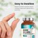 VitaBright Marine Collagen Capsules 1000mg - 120 Capsules | Type 1 Hydrolyzed Pure Marine Collagen with Hyaluronic Acid | Skin Supporting Nutrients Supplement - Buy Online on GoSupps.com
