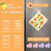 Swedish Dish Cloth 6 Pack Swedish Dishcloths with 4 Clips Absorbent Sponge Cleaning Reusable Biodegradable Paper Towels (6 Pack Fruit) - Buy Online on GoSupps.com