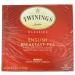 TWININGS TEA, TEA,ENGLISH BREAKFAST 50 BAG
