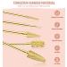 YaFex 7 Pcs Carbide Nail Drill Bits Set - Professional Tungsten for Acrylic & Gel Nail Removal - Gold - Buy Online on GoSupps.com