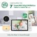 LeapFrog LF930HD 1080p Smart WiFi Baby Monitor with 360 Pan, Tilt & 8X Zoom | 7 HD Display, Night Light, Night Vision, Two-Way Intercom & Smart Sensors - Buy Online on GoSupps.com