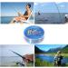 Rnitle 0.45mm Nylon Fishing Line - 100m Transparent Monofilament for Trout & Pike | Strong Tension Fishing Cord & Jewelry Decoration - Buy Online on GoSupps.com