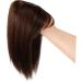 FRCOLOR Piece Invisible Wig Wigs Hair Extensions for Short Hair Human Hair Toppers for Women Hair Topper for Thinning Hair Chemical Fiber Miss No Trace 25.00X14.00X13.00CM Light Brown - Buy Online on GoSupps.com