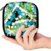 GIAPB Period Bag - Blue Plaid Art Color Print | Sanitary Napkin Storage & Makeup Pouch - Buy Online on GoSupps.com