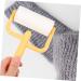 Toddmomy Cat Hair Remover Sticker - Handheld Lint Roller for Furniture & Clothes | Pet Hair Cleaning Tool | 18.5x10x5CM - Yellow - Buy Online on GoSupps.com