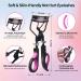 Women's Eyelash Curler Kit with Mascara Brushes & Extension Tweezers - Includes Silicone Refills - Ultimate Eyelash Tool Set - Buy Online on GoSupps.com