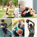 Quelcc 2-Piece Soft Cotton Welding Tape Wristbands for Sports - Tennis Handball & Running Black - Buy Online on GoSupps.com