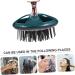Tovinanna 3-in-1 Shampoo Comb & Scalp Massager Brush - Hair Wash Brush for Men & Women - Cleaning Tool for Healthy Scalp & Shower Bathing - Buy Online on GoSupps.com