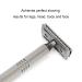 Professional Men's Razor - Long-Lasting Alloy Retro Shaver | Portable Blade-Free Double Edge Safety Razor for Home & Barber Shop - Buy Online on GoSupps.com