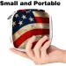 Vintage American Flag Sanitary Napkin Storage Bag - Period Tampon Makeup Pad Pouch - Color3805 - Buy Online on GoSupps.com