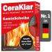 Abrazo Cera -clear fireplace disc - 2 fireplace cleaners for scratch -free fireplace windscreen cleaning without chemistry fireplace las cleaner fireplace cleaner disc single
