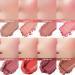 Blush Makeup Cream 8 Colors Make up Blush Palette Long Lasting Face Blush Palette for Light Skin Dark Skin Natural Make Up Blushing Set Cheeks Bright Blush Powder Goforwealth - Buy Online on GoSupps.com