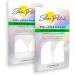 Hypoallergenic Sunscreen with Under Eye & Nose Patches - UPF 50 UV Protection Reusable 2-Pack | 100% Silicone Zipper Pouch - Perfect for Sensitive Skin - Buy Online on GoSupps.com