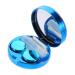Lalafina 1 set of colored contact lenses Storage of contact lenses travel set for contact lenses travel eye contact case contact case travel kit travel care plastic make-up mirror etui
