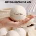 Efficient Laundry Drying Ball Quick Drying Laundry Ball Fabric Softener Wool Ball Wool Dryer Ball Set of 6pcs Quick Drying Solution - Buy Online on GoSupps.com