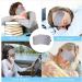 Cagogo 2 in 1 USB Electric Heating Hot Compress Eye Mask - Gray | Eye Relaxation Physiotherapy and Ice Compress | Eye Protector - Buy Online on GoSupps.com