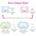 MAM Crystal Silicone Pacifier - Blue - 6 Months (2-Count) | Soothing & Safe for Babies | International Shipping Available - Buy Online on GoSupps.com
