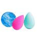 Beautyblender | Good Vibrations Blend & Cleanse Set 2 Makeup Sponges for Blending Foundations Powders & Creams Cleanser Removes Makeup & Grime on Sponge Vegan & Cruelty-Free