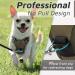 Eagloo Adjustable Dog Harness for Small Dogs - Durable Anti-Training Design with Reflex Strips - Perfect for Walking & Jogging - XS Brown (1 Pack) - Buy Online on GoSupps.com