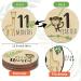 Paifeancodill Baby Monthly Milestone Cards Sign 7 Pcs Double Sided Wooden Baby Monthly Milestone Marker Discs Newborn Sign Baby Birth Announcement Milestone Discs Newborn First Year Photo Props - Buy Online on GoSupps.com