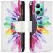 VQWQ Mobile Phone Case for Xiaomi Redmi Note 12 5G & Poco X5 - Leather Zipper Lanyard Map Cover with Magnetic Closure | Sunflower Design - Buy Online on GoSupps.com