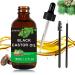 Black Castor Oil 120ml/4 Oz Castor Oil Cold Pressed Organic Castor Oil Black Castor Oil Organic Cold Pressed Unrefined Body Moisturizing Castor Oil for Eyelashes Hair & Nail Growth and Skin Care