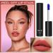 QIUFSSE Peel Off Lip Stain - Long Lasting Nude Lip Tint Matte Liquid Lipstick - Buy Online on GoSupps.com