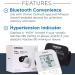 OMRON Silver Bluetooth Blood Pressure Monitor - Upper Arm Cuff, Digital Machine with 80 Reading Storage - Buy Online on GoSupps.com