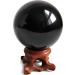Mina Heal Black Obsidian Crystal Balls - Feng Shui Meditation Healing & Home Decor | 50mm Magical Sphere - Buy Online on GoSupps.com