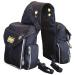 TrailMax 500 Series Insulated & Padded Back Saddle Bags for Trail Riding Padded & Insulated Saddle Bags for Horses Padded & Insulated Trail Bags for Horses Black/Sand