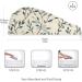 Dark Green Leaf Hair Towel 2 Pack - Super Absorbent Quick Dry Hair Turbans for Women & Girls - Fast International Shipping - Buy Online on GoSupps.com
