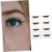 Angoily 4 pairs Eye Adhesive Girls Eyelashes Makeup Temporary Glitter for Waterproof with Supplies Line 1 count (Pack of 1) Gloden - Buy Online on GoSupps.com