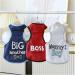 Stylish Summer Dog Basketball Jersey | Breathable Mesh Pet T-Shirt for Small & Large Dogs - 'Mommy's Boy' in Size L - Buy Online on GoSupps.com