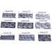 3D Nail Art Mold Silicone Nail Art Decorations Supplies Flower Bow-Knot Star for Shell Nail Art Template Resin Casting Molds Style9 - Buy Online on GoSupps.com
