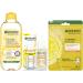 Garnier Vitamin C Brightening Essentials Set Micellar Water Serum and Sheet Mask With Vitamin C and Lemon Extract For Bright Glowing Skin SkinActive 3 Pieces - Buy Online on GoSupps.com