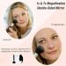 Aesfee Double-Sided LED Makeup Mirror | 1x/7x Magnification | USB Rechargeable | Touch Sensor Control | 3 Light Settings | Illuminated Countertop Mirror - Black - Buy Online on GoSupps.com