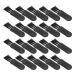 Buy Robust Portable Razor Cleaning Brush - 20-Piece Set for Men | Ideal for Hairdressing Salon & Travel - Buy Online on GoSupps.com