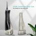 Initio Cordless Water Flosser - 300ML Rechargeable Oral Irrigator with 3 Modes & 6 Tips - Waterproof Teeth Cleaner for Home & Travel (Black) - Buy Online on GoSupps.com