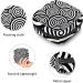 Black and White Geometric Sanitary Napkin Storage Bag - Portable Period Pouch for Women and Teen Girls - Multi-colored - 1Pcs - Buy Online on GoSupps.com