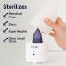 Pixie Menstrual Cup Steamer - Sterilize & Clean Your Cup in 3 Minutes! Automatic Shut Off Switch - White - Buy Online on GoSupps.com